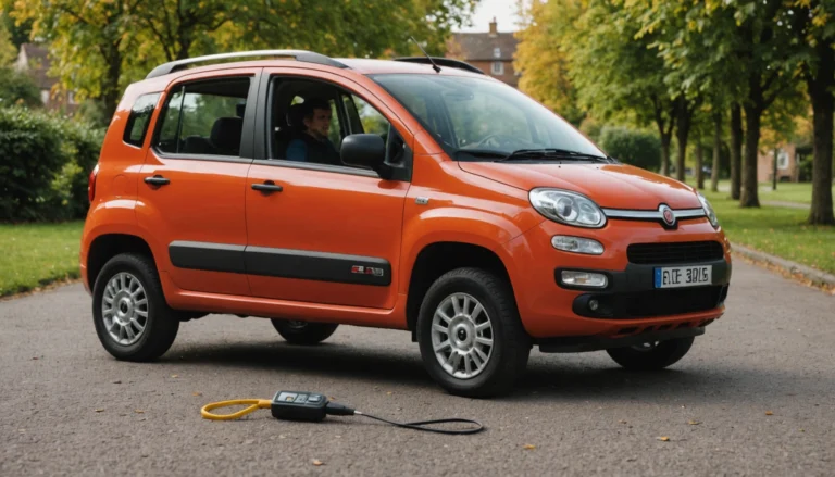 fiat panda pression pneu