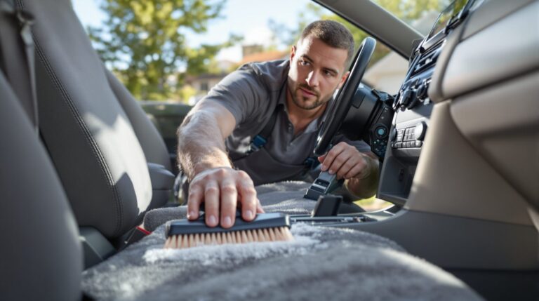 comment nettoyer la moquette de voiture