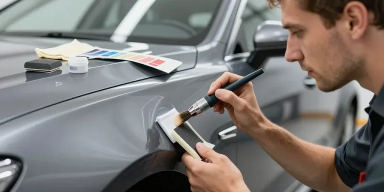 comment faire une retouche de peinture sur voiture