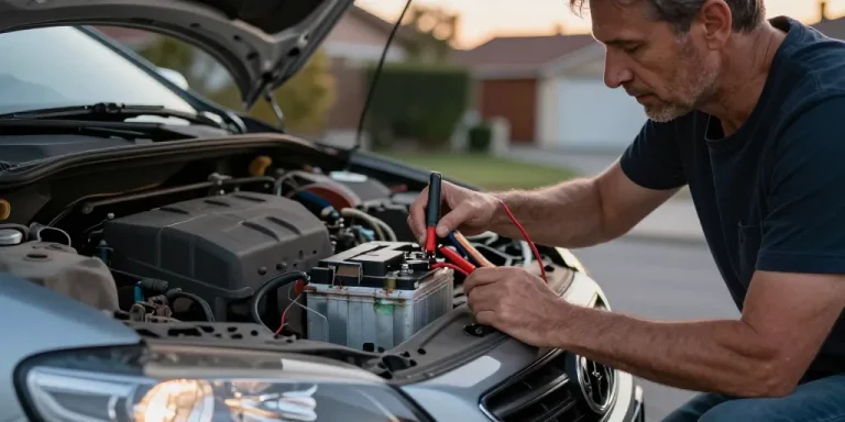 comment savoir batterie voiture hs