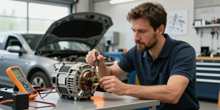comment tester un alternateur démonté
