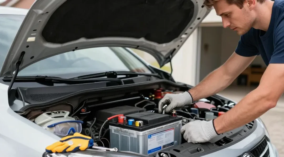 comment changer la batterie de voiture