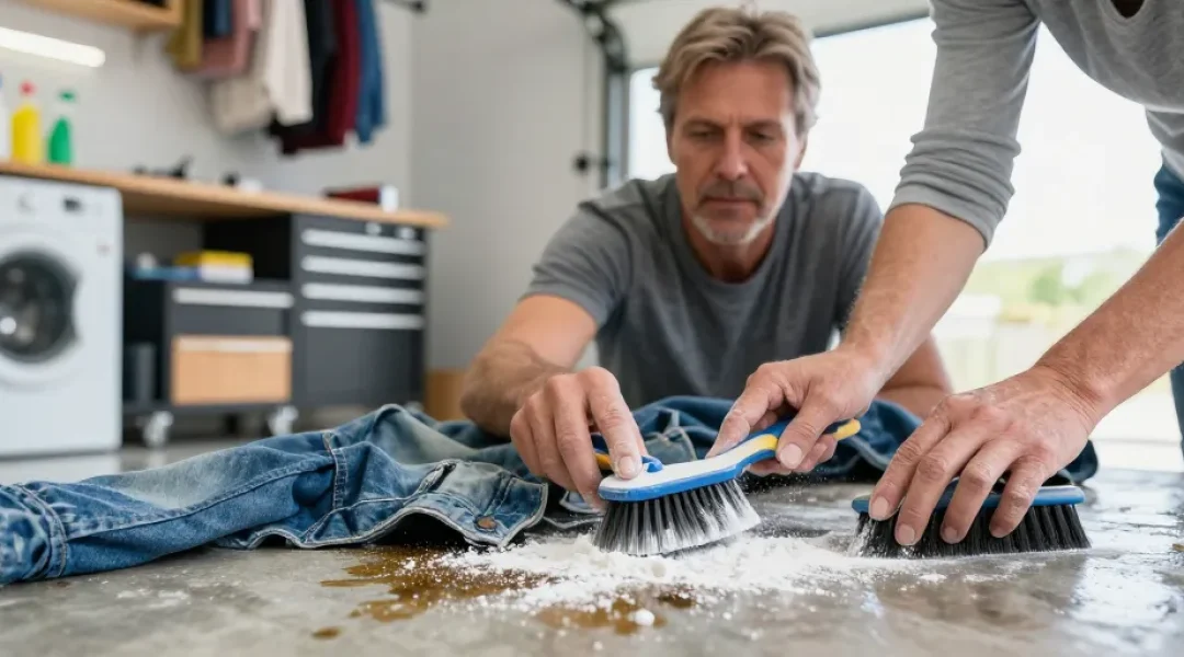 comment enlever des taches d'huile