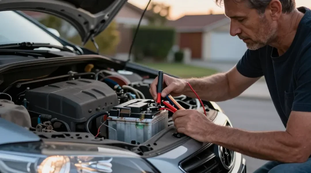comment savoir batterie voiture hs