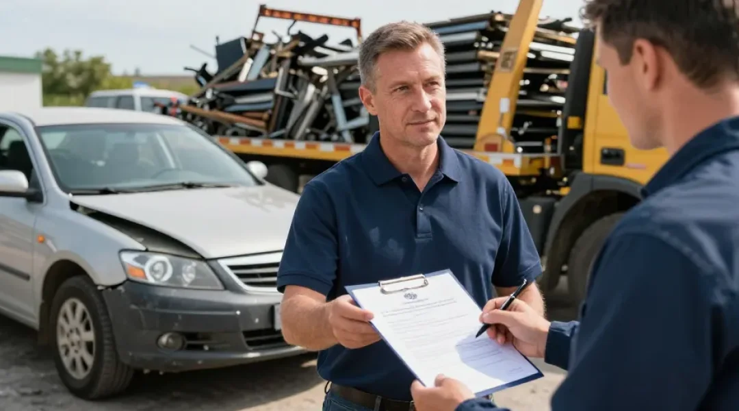 comment se débarrasser d'une voiture en panne