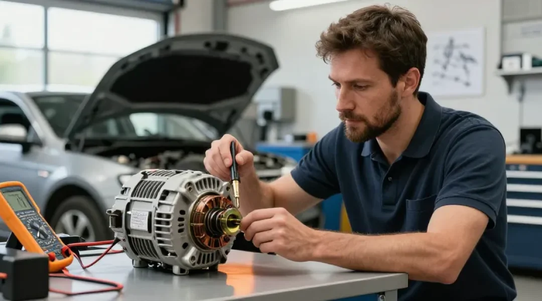 comment tester un alternateur démonté