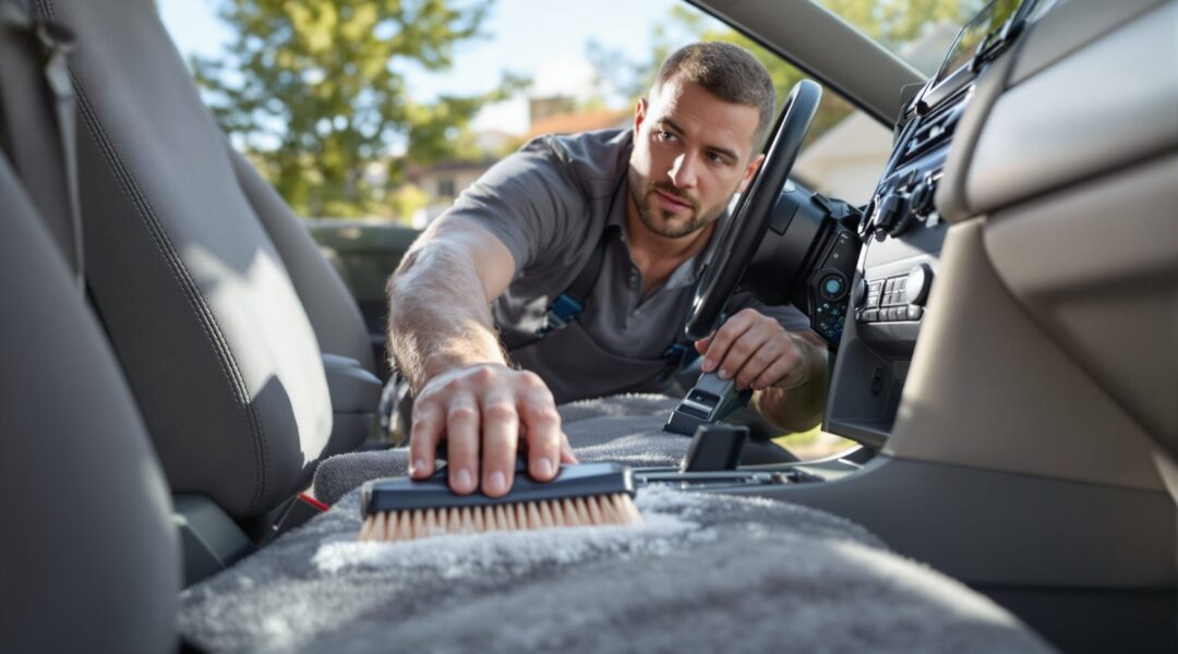 comment nettoyer la moquette de voiture